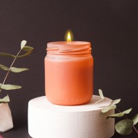 Kokulu Cam Mum – Sütlü Kahve